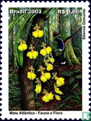 Greeting stamps - Orchids
