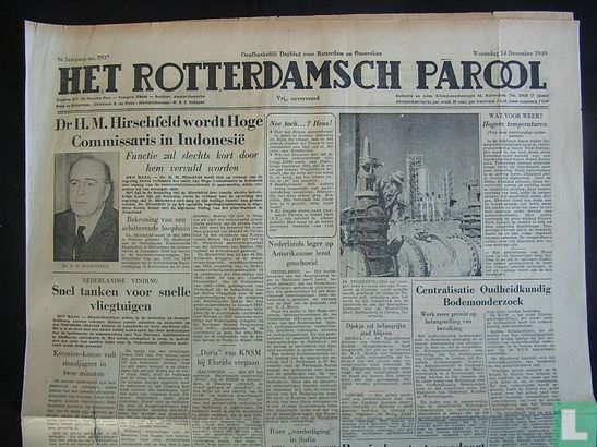 Het Rotterdamsch Parool 293 a - Afbeelding 1