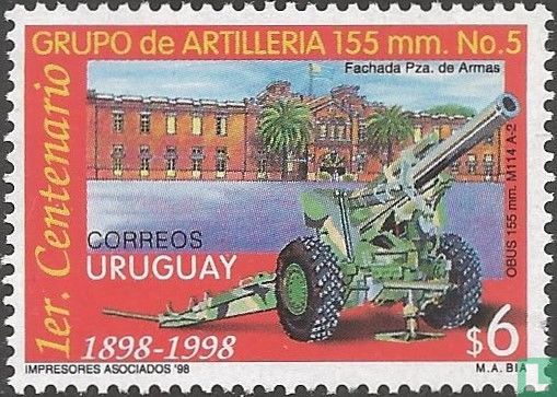 100 year 155 mm artillery unit No. 5