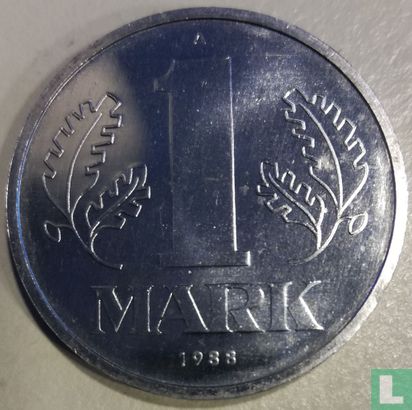 GDR 1 mark 1988 - Image 1