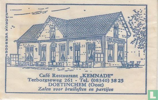 Café Restaurant "Kemnade"  - Afbeelding 1