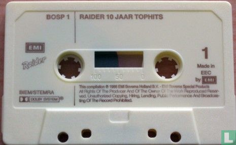 Raider 10 jaar tophits [Original Tophits 1976-1986 #2] - Afbeelding 3