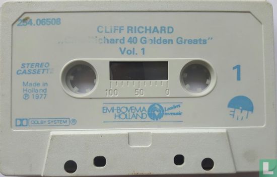 Cliff Richard's 40 Golden Greats - Vol. 1 - Image 3