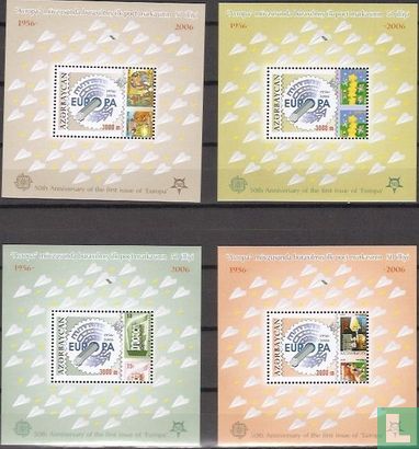 50 year european stamps