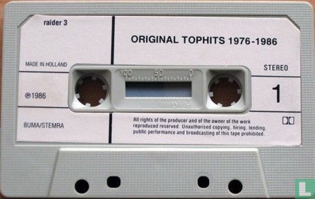 Original Tophits 1976-1986 #3 - Afbeelding 3