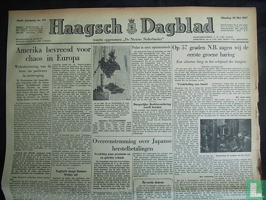 Haagsch Dagblad 321 - Afbeelding 1