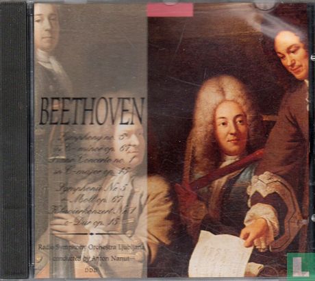 Ludwig van Beethoven - Symphony no. 5/Piano Concerto no. 1/Klavierkonzert no. 1 - Afbeelding 1