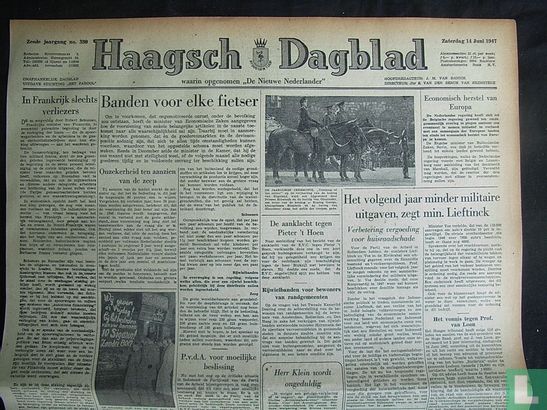 Haagsch Dagblad 339 - Afbeelding 1