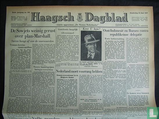 Haagsch Dagblad 349 - Afbeelding 1
