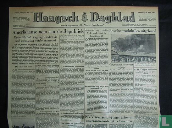 Haagsch Dagblad 352 - Afbeelding 1