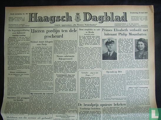Haagsch Dagblad 361 - Afbeelding 1