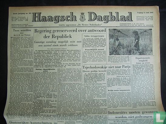 Haagsch Dagblad 362 - Afbeelding 1