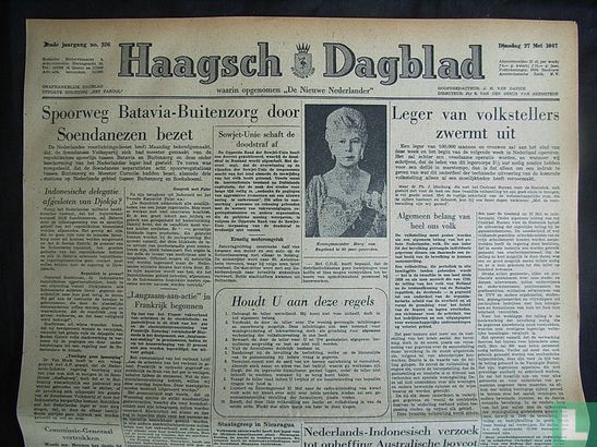 Haagsch Dagblad 327 - Afbeelding 1