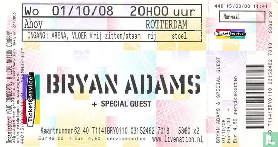 2008-10-01 Bryan Adams - Image 1
