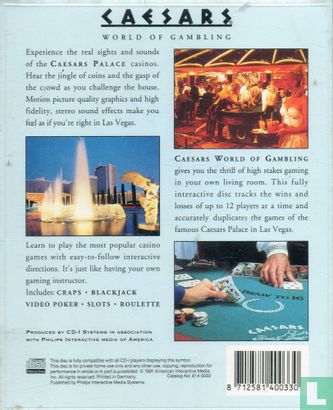 Caesars World of Gambling - Afbeelding 2