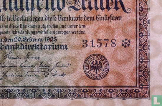 Germany 20.000 mark (P85a1 - Ros.84a) - Image 3