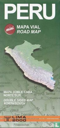 Peru mini Mapa Vial/Road Map - Bild 1