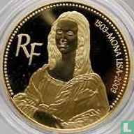 Frankreich 20 Euro 2003 (PP - Gold) "500th anniversary of Mona Lisa" - Bild 2