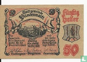 Blindenmarkt 50 Heller 1920  - Image 1