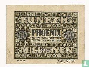 Düsseldorf 50 Miljoen Mark 1923  - Image 1
