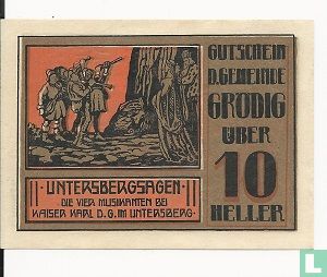 Grödig 10 Heller 1920 - Afbeelding 1