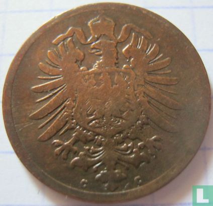 Empire allemand 2 pfennig 1875 (C) - Image 2