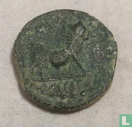 Castulo, Spanje - (Keltisch) Romeinse Rijk  AE22  200-100 BCE - Afbeelding 1
