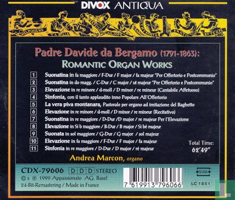 Padre Davide da Bergamo - Romantic Organ Works - Image 2