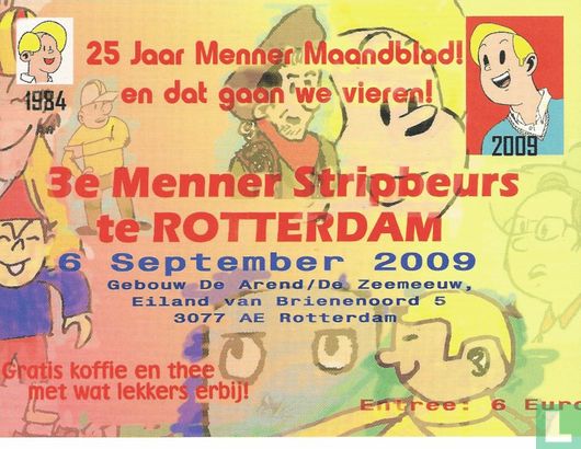 3e Menner Stripbeurs te Rotterdam - Image 1