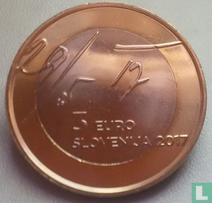 Slovenië 3 euro 2017 "100 years Declaration of May 1917" - Afbeelding 1