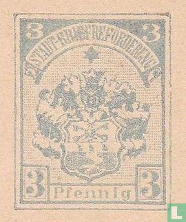 Coat of Arms (Hamburg edition with overprint Bergedorf) - Image 2