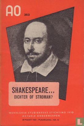 Shakespeare... Dichter of stroman? - Image 1