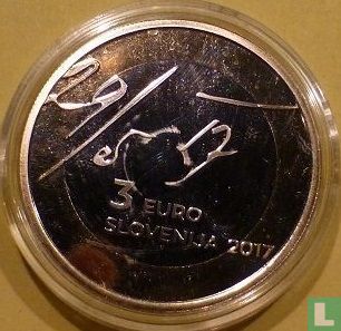 Slovenia 3 euro 2017 (PROOF) "100 years Declaration of May 1917" - Image 1