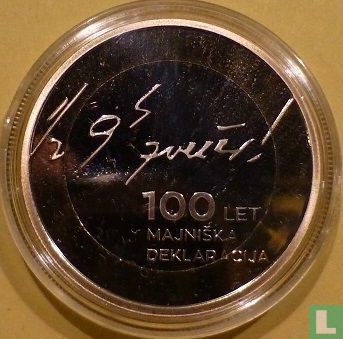 Slovenië 3 euro 2017 (PROOF) "100 years Declaration of May 1917" - Afbeelding 2