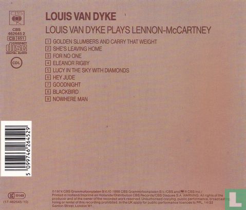 Louis van Dijk Plays Lennon - McCartrney - Afbeelding 2