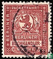 Berlijnse pakjesdienst Aktien Gesellschaft / Berliner Buchhändlermarke - Afbeelding 1
