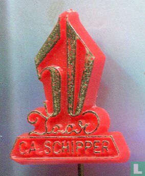 50 jaar C.A. Schipper [gold on red]