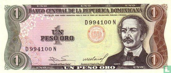 1 Peso Oro - Image 1