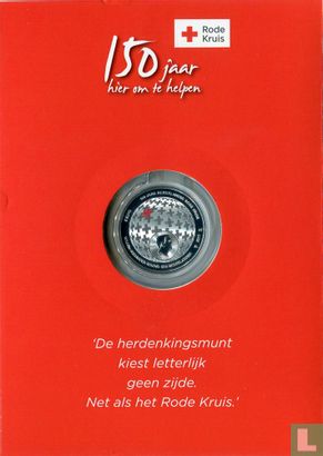 Netherlands 5 euro 2017 (PROOF - folder) "150th anniversary of the Dutch Red Cross" - Image 2