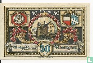 Rosenheim 50 Pfennig  - Image 1