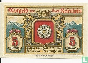 Rosenheim 5 Pfennig - Afbeelding 2