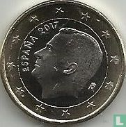 Spanje 1 euro 2017 - Afbeelding 1
