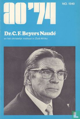 Dr. C.F. Beyers Naudé - Afbeelding 1