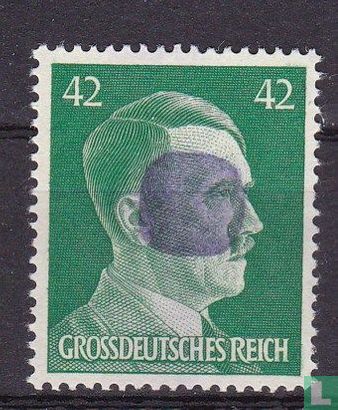 Hitler with overprint