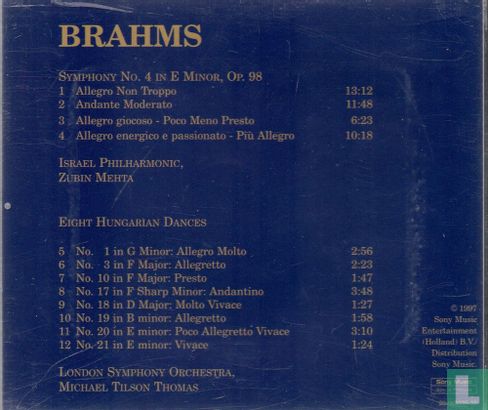 Brahms - Symphony No. 4/Eight Hungarian Dances - Image 2