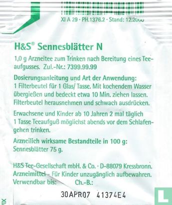 Sennesblätter N - Afbeelding 2