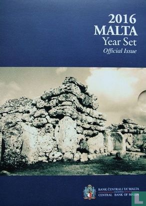 Malta jaarset 2016 (met muntteken) "Ggantija temples" - Afbeelding 1