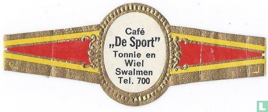 Café "De Sport" Tonnie en Wiel Swalmen Tel. 700 - Image 1