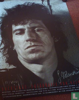 Rolling Stones: Keith Richards: kunstdruk