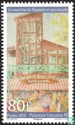 The market of Papeete